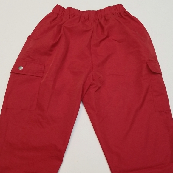 Superdown Darker Red Missy Jogger Pants - Picture 4 of 5